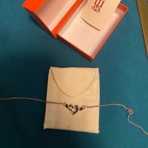 James Avery Heart knot necklace